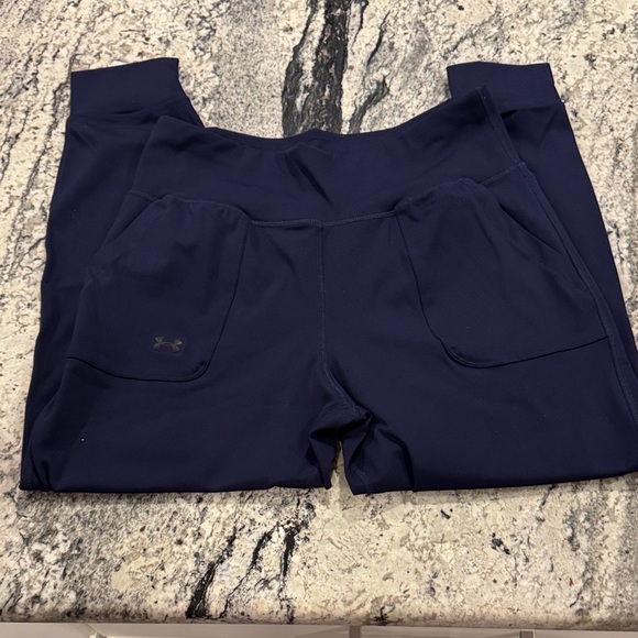UA Women’s Joggers-Navy Blue - Picture 3 of 4